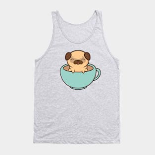 Cute and Kawaii Adorable Pug Tank Top